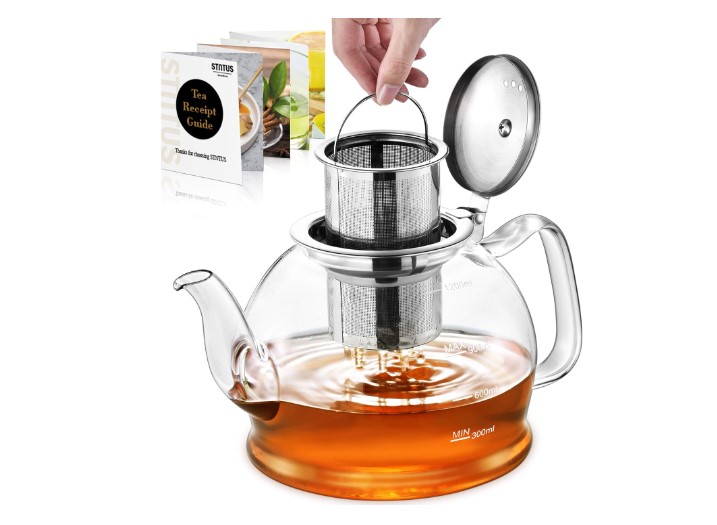 The best 4 glasses teapots With Infuser of 2024